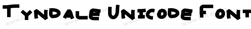 Tyndale Unicode Font字体转换 Tyndale Unicode Font字体转换
